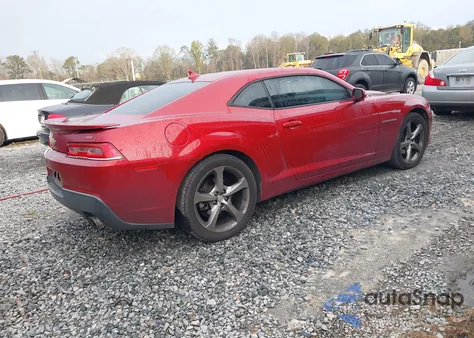 2014 Chevrolet Camaro 2Lt из США, поврежденный, VIN 2G1FC1E3XE9262060